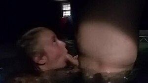 Amateur babe with small tits gets a mouthpie and cum on tongue